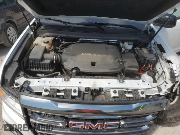 2022 GMC Canyon 4WD AT4 w/Leather with VIN 1GTG6FENXN1155791, listed as a Copart auction lot 59262514 with 31,303 mi miles and Salvage Title. Bid and sale history available at carsss.com. Image 11.