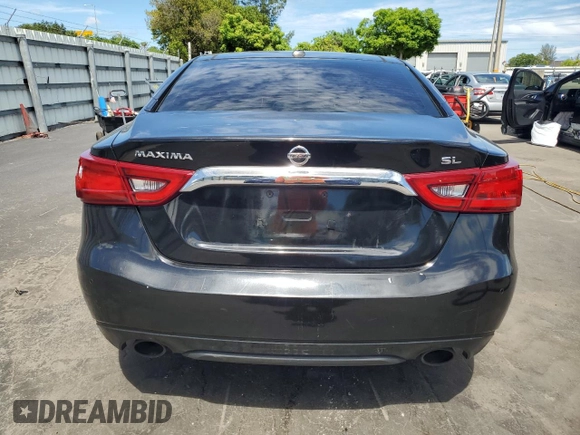 2017 Nissan Maxima SV with VIN 1N4AA6AP7HC389669, listed as a Copart auction lot 60706925 with 163,090 mi miles and Clean title. Bid and sale history available at DreamBid. Image 6.