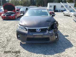 2012 Lexus CT 200h with VIN JTHKD5BH3C2112182, listed as a Copart auction lot 54453715 with 91,378 mi miles and Salvage Title. Bid and sale history available at carsss.com. Image 5.