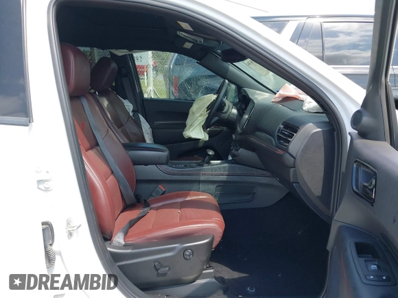 2023 Dodge Durango R/T Plus with VIN 1C4SDHCT7PC686970, listed as a IAAI auction lot 42156304 with 14,592 mi miles and . Bid and sale history available at DreamBid. Image 5.