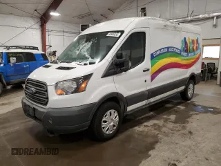2016 Ford Transit Cargo with VIN 1FTYR2CM1GKB43234, listed as a Copart auction lot 88966655 with 59,239 mi miles and Salvage Title. Bid and sale history available at DreamBid. Image 1.