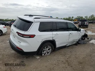 2021 Jeep Grand Cherokee Limited with VIN 1C4RJKBG7M8181180, listed as a Copart auction lot 50968715 with 55,465 mi miles and Salvage title. Bid and sale history available at DreamBid. Image 3.
