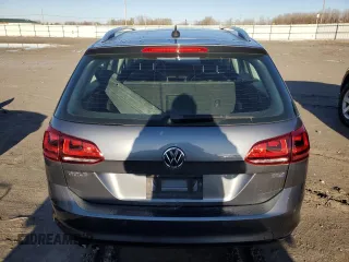 2015 Volkswagen Golf SportWagen TDI SE with VIN 3VWCA7AU0FM509769, listed as a Copart auction lot 78027593 with 0 mi miles. Bid and sale history available at carsss.com. Image 6.