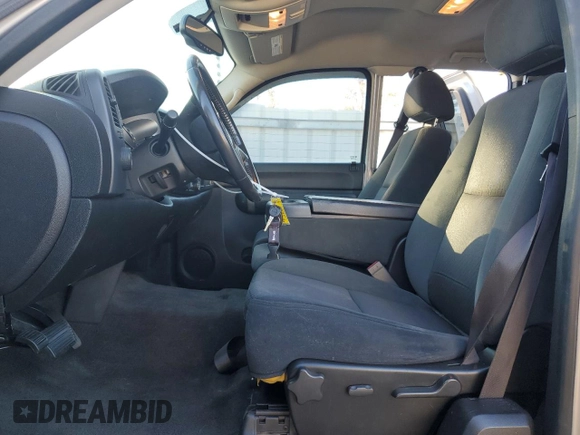 2009 GMC Sierra 1500 with VIN 2GTEC29C891102251, listed as a Copart auction lot 75658934 with 155,584 mi miles and Salvage Title. Bid and sale history available at DreamBid. Image 7.