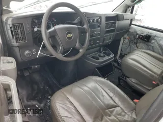 2016 Chevrolet Express Cargo Van with VIN 1GCWGBFF0G1131835, listed as a Copart auction lot 47828095 with 235,021 mi miles and Salvage Title. Bid and sale history available at carsss.com. Image 8.