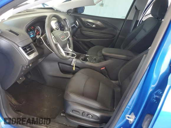 2024 GMC Terrain SLE with VIN 3GKALMEG0RL130101, listed as a Copart auction lot 58255165 with 9,511 mi miles and Salvage title. Bid and sale history available at DreamBid. Image 7.