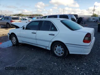 1998 Mercedes-Benz C 230/260/280/320 with VIN WDBHA29G0WF679266, listed as a Copart auction lot 86760014 with 253,165 mi miles and Salvage Title. Bid and sale history available at carsss.com. Image 2.