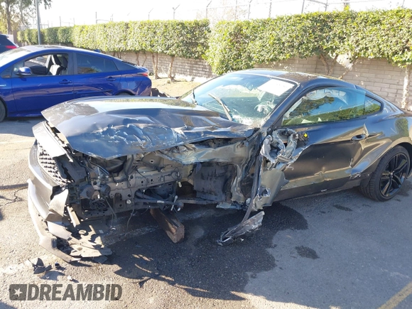 2016 Ford Mustang EcoBoost with VIN 1FA6P8TH2G5202718, listed as a IAAI auction lot 41135150 with Not Provided miles. Bid and sale history available at carsss.com. Image 6.