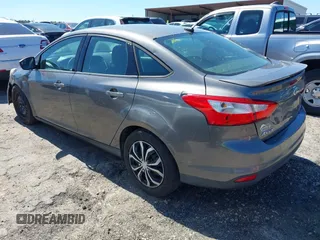 2012 Ford Focus SE with VIN 1FAHP3F2XCL433827, listed as a IAAI auction lot 41843960 with 156,343 mi miles. Bid and sale history available at carsss.com. Image 3.