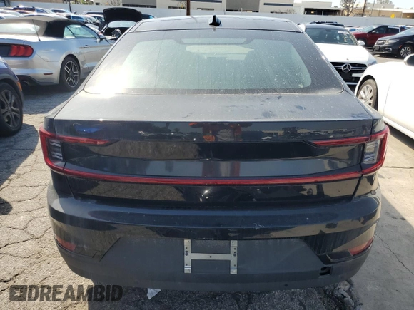 2023 Polestar 2 with VIN YSMEG3KA7PL156221, listed as a Copart auction lot 49924415 with 23,803 mi miles and Non Repairable. Bid and sale history available at DreamBid. Image 6.