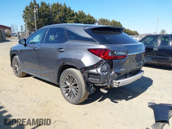 2019 Lexus RX with VIN 2T2BZMCA7KC175084, listed as a IAAI auction lot 41762417 with 40,092 mi miles. Bid and sale history available at carsss.com. Image 3.