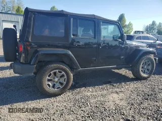 2013 Jeep Wrangler Unlimited Rubicon z VIN 1C4HJWFG6DL557085, wystawiony jako Copart lot #55491775 z przebiegiem 139 240 mil mil oraz Szkoda całkowita • Salvage title. Historia ofert i sprzedaży dostępna na DreamBid. Obrazek 3.