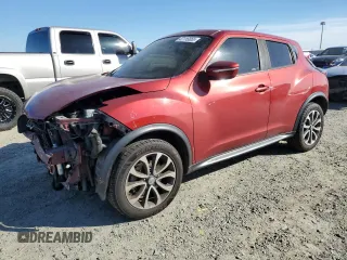 2017 Nissan Juke SL with VIN JN8AF5MR2HT706006, listed as a Copart auction lot 47115855 with 110,959 mi miles and Salvage Title. Bid and sale history available at carsss.com. Image 1.