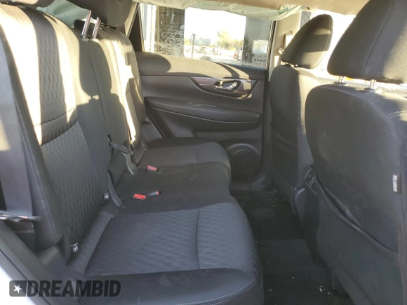 2017 Nissan Rogue SV with VIN KNMAT2MV4HP608278, listed as a Copart auction lot 77073104 with 96,260 mi miles and Salvage Title. Bid and sale history available at carsss.com. Image 11.