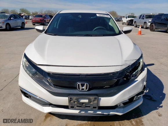 2019 Honda Civic Sedan LX with VIN 2HGFC2F68KH606218, listed as a Copart auction lot 50328745 with 74,750 mi miles and Salvage Title. Bid and sale history available at carsss.com. Image 5.