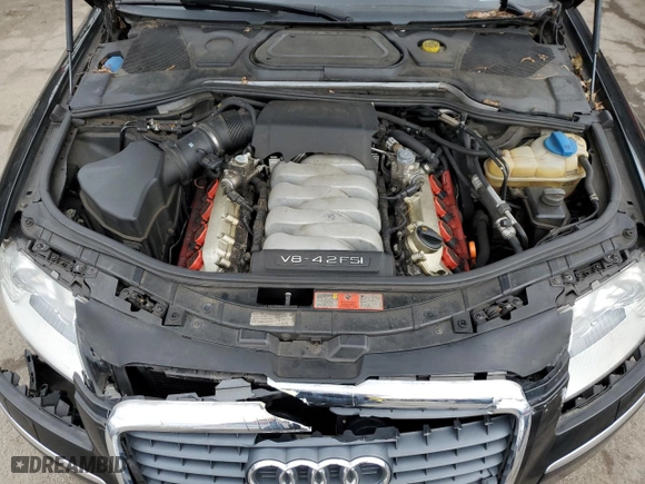 2007 Audi A8 L 4.2L with VIN WAUMV44E47N004658, listed as a Copart auction lot 87274924 with 0 mi miles and Clean Title. Bid and sale history available at carsss.com. Image 11.