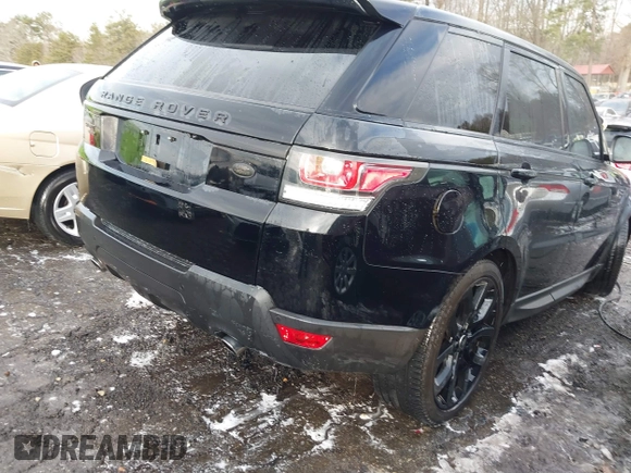 2017 Land Rover Range Rover Sport HSE with VIN SALWR2FK9HA129986, listed as a IAAI auction lot 41391789 with 70,355 mi miles and . Bid and sale history available at DreamBid. Image 4.