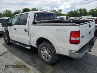 2008 Ford F-150 XLT with VIN 1FTPW14V08FA84175, listed as a Copart auction lot 58796915 with 218,516 mi miles and Salvage title. Bid and sale history available at DreamBid. Image 2.