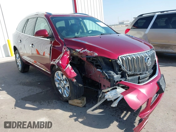 2015 Buick Enclave Leather with VIN 5GAKVBKD3FJ303977, listed as a IAAI auction lot 41880846 with 226,713 mi miles and . Bid and sale history available at carsss.com. Image 6.