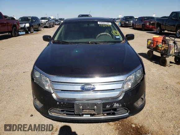 2011 Ford Fusion S with VIN 3FAHP0GA5BR172675, listed as a Copart auction lot 64080102 with 184,222 mi miles and Clean Title. Bid and sale history available at carsss.com. Image 5.