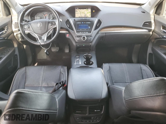 2017 Acura MDX Advance z VIN 5FRYD4H93HB037525, wystawiony jako Copart lot #45949485 z przebiegiem 199 077 mil mil oraz Szkoda całkowita • Salvage title. Historia ofert i sprzedaży dostępna na DreamBid. Obrazek 8.