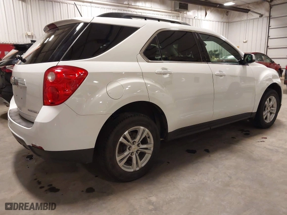 2013 Chevrolet Equinox LT with VIN 1GNALPEK5DZ126328, listed as a IAAI auction lot 41908095 with 60,654 mi miles. Bid and sale history available at carsss.com. Image 4.