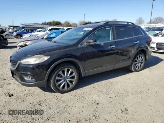 2015 Mazda CX-9 Grand Touring with VIN JM3TB3DV7F0466085, listed as a Copart auction lot 42783255 with 111,397 mi miles and Salvage Title. Bid and sale history available at carsss.com. Image 1.