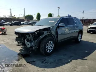 2019 Chevrolet Traverse LT Cloth with VIN 1GNERGKW5KJ305844, listed as a Copart auction lot 60865485 with 63,470 mi miles and Salvage title. Bid and sale history available at DreamBid. Image 14.