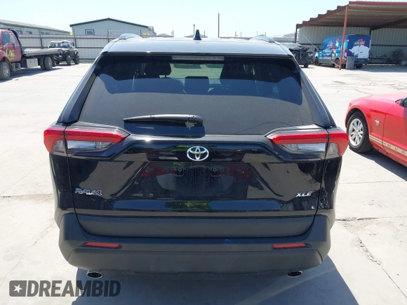 2025 Toyota RAV4 XLE with VIN 2T3W1RFV9SW373129, listed as a IAAI auction lot 42004132 with 5,935 mi miles. Bid and sale history available at carsss.com. Image 16.