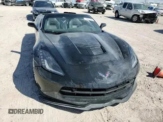 2017 Chevrolet Corvette 3LT with VIN 1G1YF3D70H5123914, listed as a Copart auction lot 74045624 with 64,126 mi miles and Clean Title. Bid and sale history available at carsss.com. Image 11.