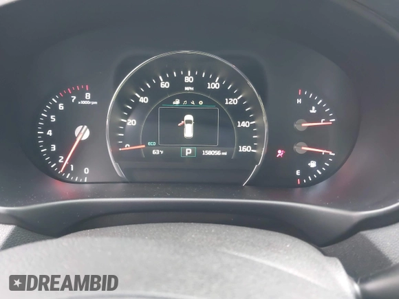 2018 Kia Sorento EX with VIN 5XYPH4A59JG394960, listed as a IAAI auction lot 42342621 with 158,056 mi miles and . Bid and sale history available at DreamBid. Image 7.