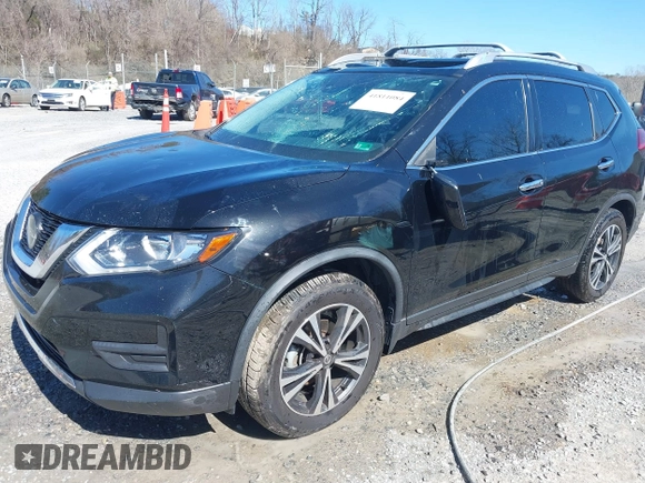 2020 Nissan Rogue SV with VIN JN8AT2MTXLW003411, listed as a IAAI auction lot 41811084 with 58,758 mi miles and . Bid and sale history available at carsss.com. Image 20.