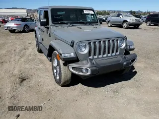 2020 Jeep Wrangler Unlimited Sahara with VIN 1C4HJXEG2LW329752, listed as a Copart auction lot 68563674 with 40,922 mi miles and Salvage Title. Bid and sale history available at carsss.com. Image 11.