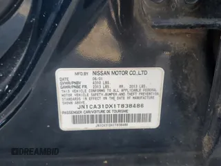 2001 Nissan Maxima SE z VIN JN1CA31DX1T838486, wystawiony jako Copart lot #75745584 z przebiegiem Nie podano mil oraz Szkoda całkowita • Salvage title. Historia ofert i sprzedaży dostępna na DreamBid. Obrazek 14.