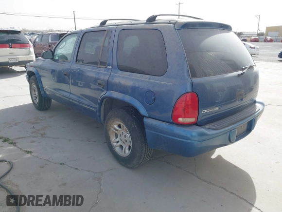 2002 Dodge Durango z VIN 1B4HR48N82F148149, wystawiony jako IAAI lot #41729679 z przebiegiem 140 185 mil mil oraz . Historia ofert i sprzedaży dostępna na DreamBid. Obrazek 3.