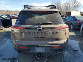 2024 Nissan Pathfinder Rock Creek with VIN 5N1DR3BD4RC214800, listed as a Copart auction lot 42852915 with 105,824 mi miles and Salvage Title. Bid and sale history available at carsss.com. Image 6.