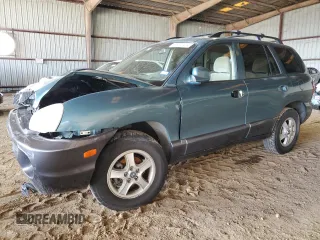 2002 Hyundai Santa Fe GLS with VIN KM8SC13D72U181254, listed as a Copart auction lot 78072414 with 115,759 mi miles and Salvage Title. Bid and sale history available at carsss.com. Image 1.