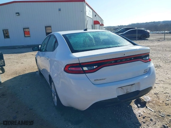 2014 Dodge Dart SXT with VIN 1C3CDFBBXED706464, listed as a IAAI auction lot 41744062 with 198,762 mi miles. Bid and sale history available at carsss.com. Image 3.