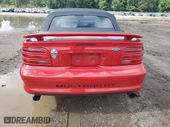 1995 Ford Mustang z VIN 1FALP45T5SF135550, wystawiony jako Copart lot #60662725 z przebiegiem 92 902 mil mil oraz Szkoda całkowita • Salvage title. Historia ofert i sprzedaży dostępna na DreamBid. Obrazek 6.