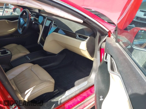 2016 Tesla Model S 90D with VIN 5YJSA1E22GF174654, listed as a IAAI auction lot 41700676 with 193,813 mi miles and . Bid and sale history available at DreamBid. Image 5.