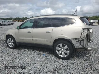 2015 Chevrolet Traverse LTZ z VIN 1GNKRJKD8FJ269524, wystawiony jako Copart lot #56700805 z przebiegiem 110 605 mil mil oraz Szkoda całkowita • Salvage title. Historia ofert i sprzedaży dostępna na DreamBid. Obrazek 2.