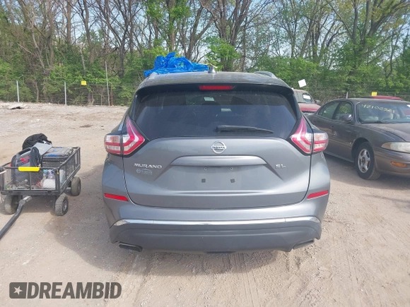 2018 Nissan Murano S z VIN 5N1AZ2MG4JN110773, wystawiony jako IAAI lot #42106750 z przebiegiem 156 208 mil mil oraz . Historia ofert i sprzedaży dostępna na DreamBid. Obrazek 17.