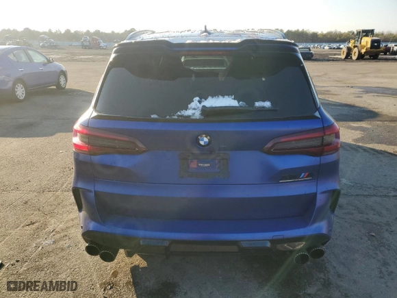 2021 BMW X5 M with VIN 5YMJU0C08M9D82830, listed as a Copart auction lot 86251964 with NaN miles and Salvage Title. Bid and sale history available at carsss.com. Image 6.