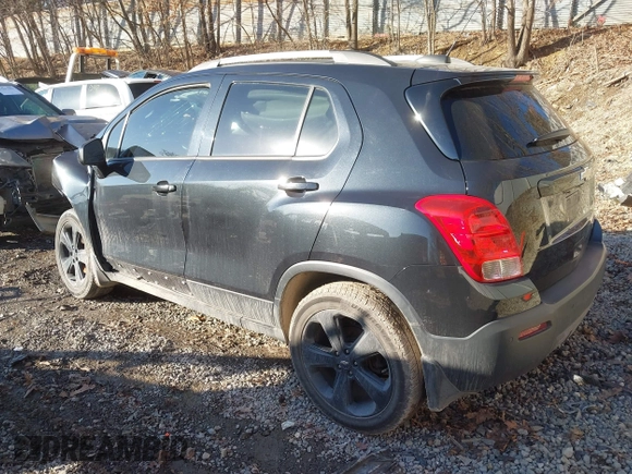 2016 Chevrolet Trax LTZ with VIN KL7CJRSB7GB746485, listed as a IAAI auction lot 41530513 with 131,185 mi miles. Bid and sale history available at carsss.com. Image 3.