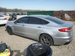 2020 Ford Fusion SEL with VIN 3FA6P0CD9LR130647, listed as a Copart auction lot 50455575 with 94,659 mi miles and Salvage title. Bid and sale history available at DreamBid. Image 2.