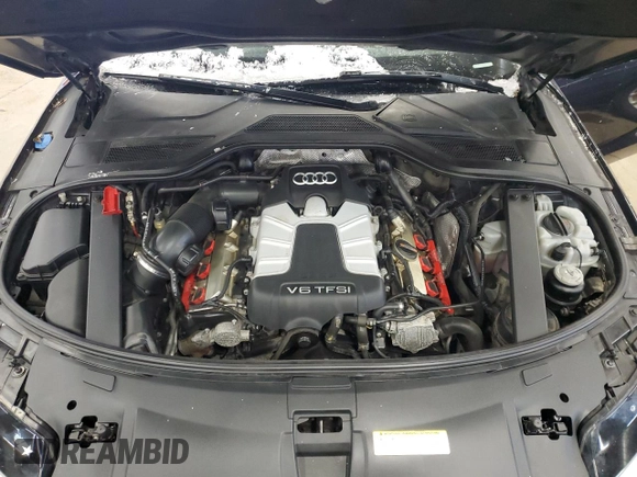 2013 Audi A8 3.0L with VIN WAUAGAFD6DN019898, listed as a Copart auction lot 45758405 with 105,190 mi miles and Clean title. Bid and sale history available at DreamBid. Image 11.