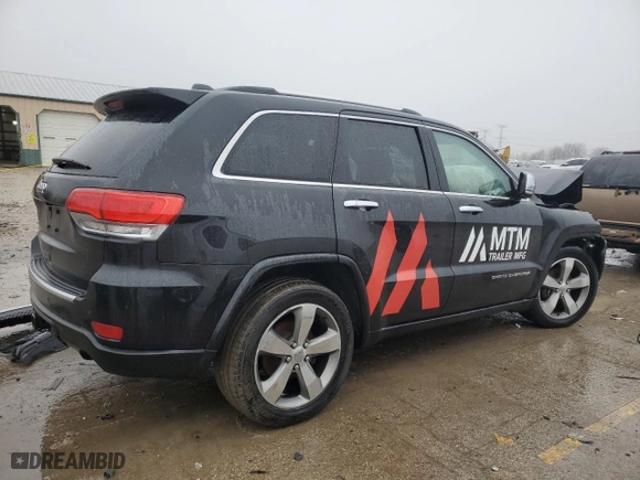 2014 Jeep Grand Cherokee Overland with VIN 1C4RJFCG0EC448860, listed as a Copart auction lot 42610135 with 0 mi miles and Salvage Title. Bid and sale history available at carsss.com. Image 3.