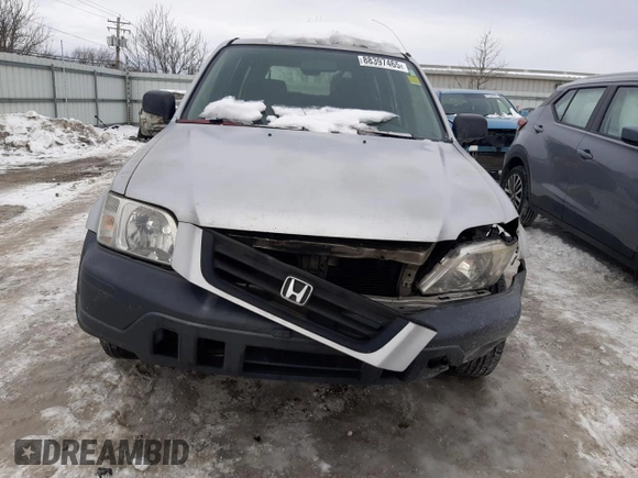1997 Honda CR-V with VIN JHLRD1852VC031860, listed as a Copart auction lot 88397465 with 407,837 mi miles and Salvage Title. Bid and sale history available at carsss.com. Image 5.