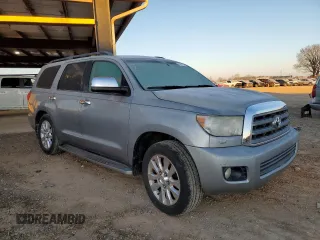 2008 Toyota Sequoia Platinum with VIN 5TDZY67A88S003285, listed as a Copart auction lot 87269764 with 292,577 mi miles and Clean Title. Bid and sale history available at carsss.com. Image 4.