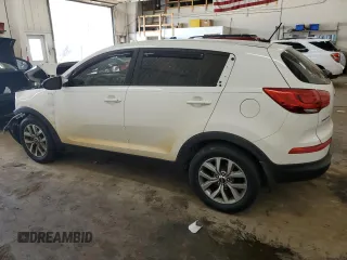 2016 Kia Sportage LX with VIN KNDPBCAC3G7814194, listed as a Copart auction lot 50263005 with 136,570 mi miles and Salvage Title. Bid and sale history available at carsss.com. Image 2.